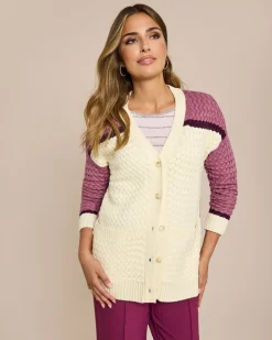 Hot Cardigan mit Knopfleiste Strickware