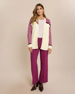 Hot Cardigan mit Knopfleiste Strickware