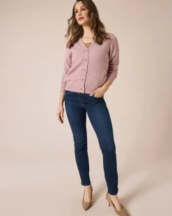 New Cardigan mit Schleifenknöpfen Strickware