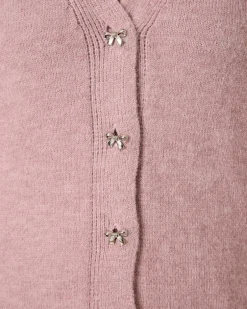 New Cardigan mit Schleifenknöpfen Strickware