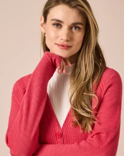 Clearance Cardigan, unifarben Strickware