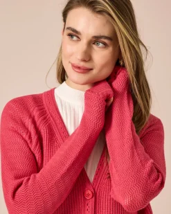 Clearance Cardigan, unifarben Strickware