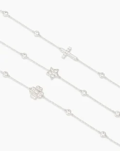 Clearance Charity-Armband mit Zirkonia Armbänder