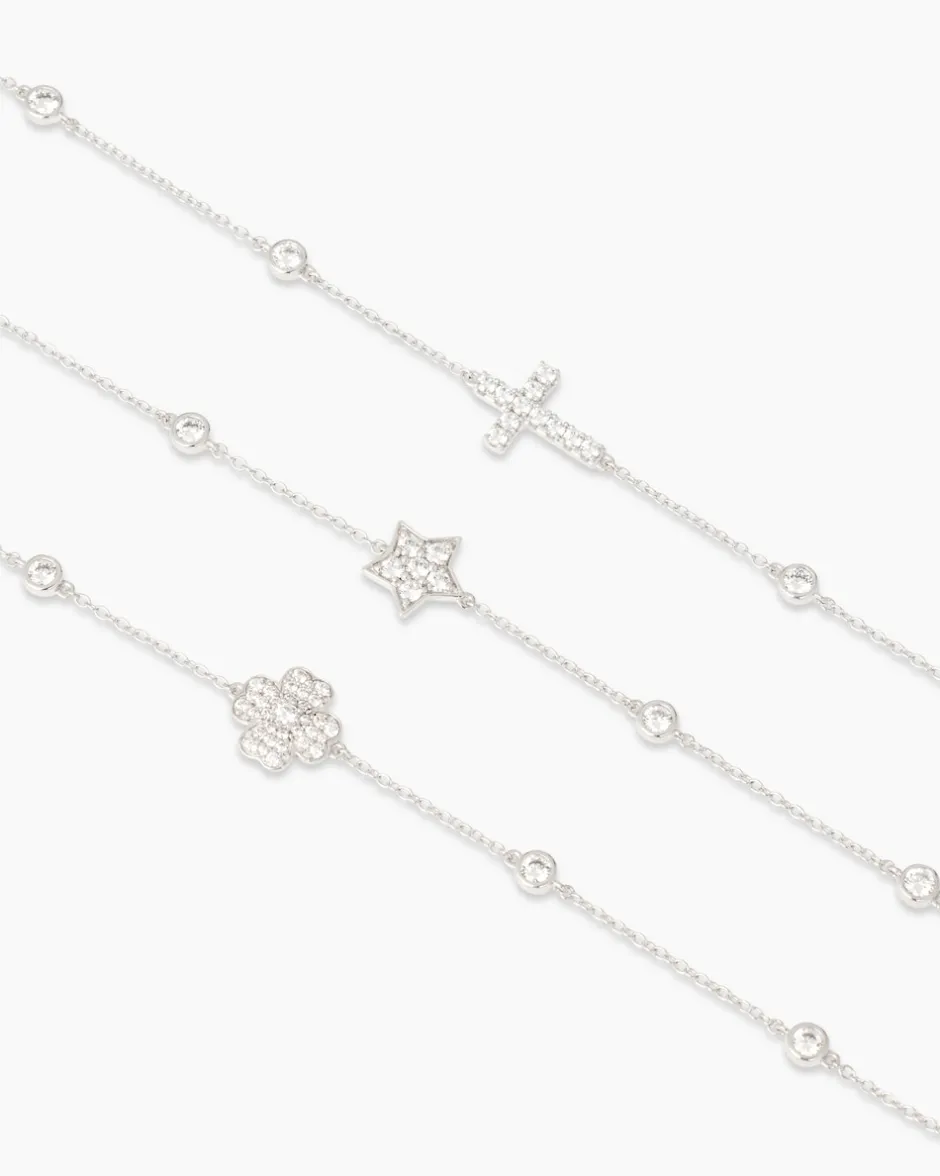 Clearance Charity-Armband mit Zirkonia Armbänder