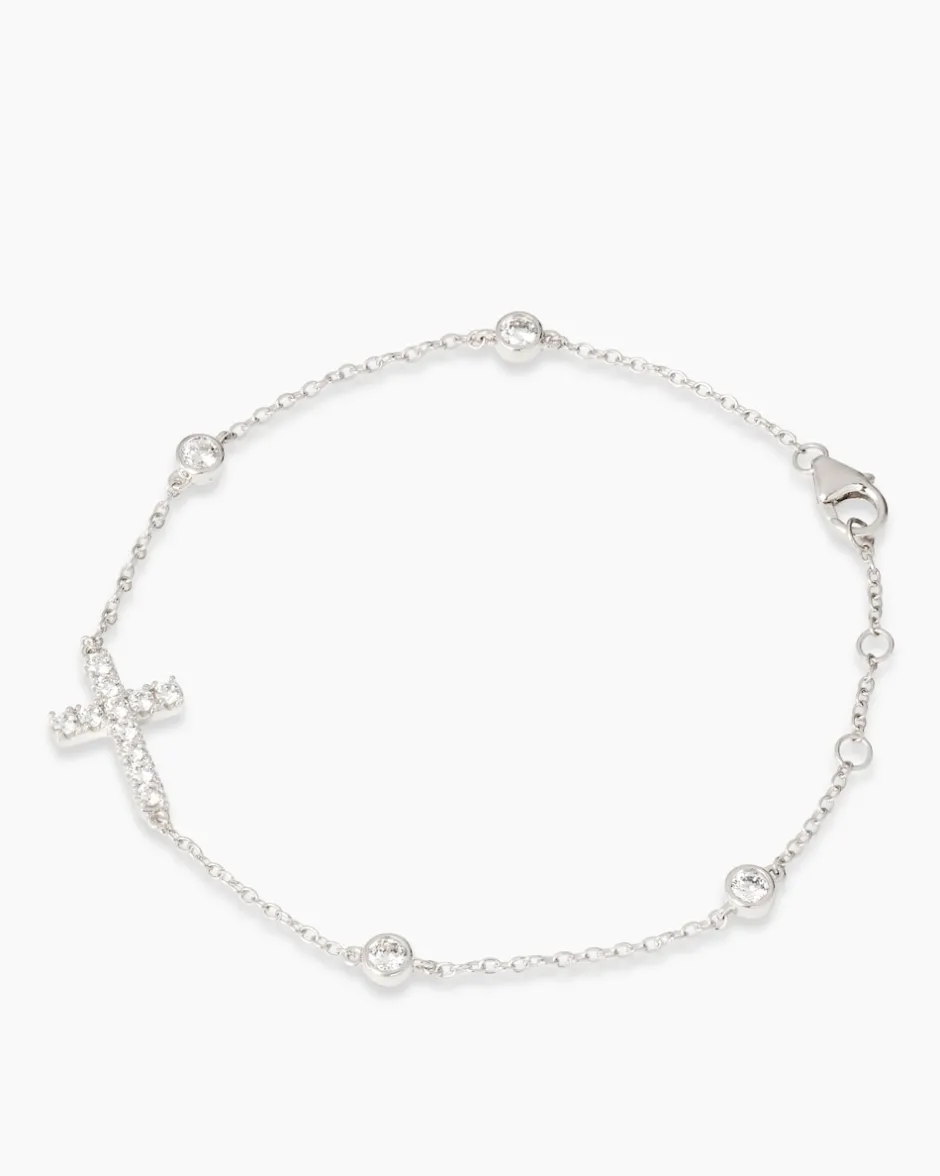 Clearance Charity-Armband mit Zirkonia Armbänder