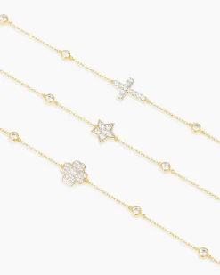 Clearance Charity-Armband mit Zirkonia Armbänder