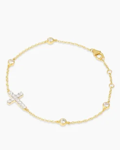 Clearance Charity-Armband mit Zirkonia Armbänder