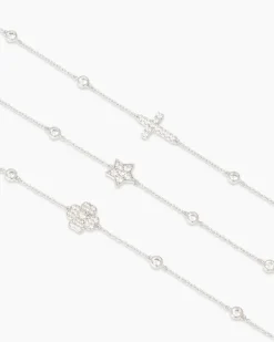 Clearance Charity-Armband mit Zirkonia Armbänder