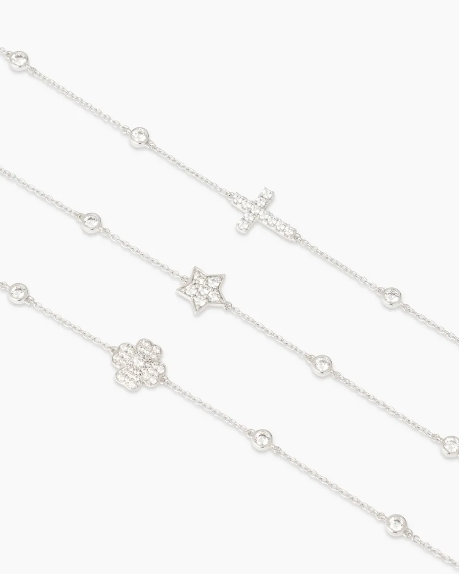 Clearance Charity-Armband mit Zirkonia Armbänder