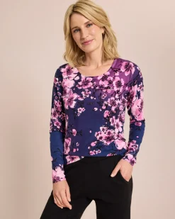 Outlet Classic Pullover Kirschblütenregen Strickware