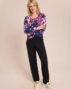 Outlet Classic Pullover Kirschblütenregen Strickware