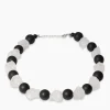 Hot Collier aus Achat & Bergkristall Halsketten & Colliers