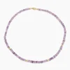 Online Collier aus Amethyst & Hämatit Halsketten & Colliers