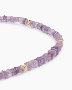 Online Collier aus Amethyst & Hämatit Halsketten & Colliers
