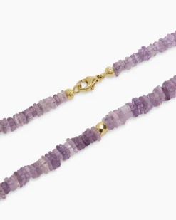 Online Collier aus Amethyst & Hämatit Halsketten & Colliers