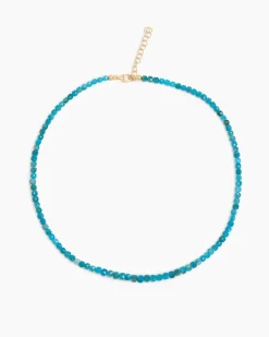 Sale Collier aus Neon Apatit Halsketten & Colliers
