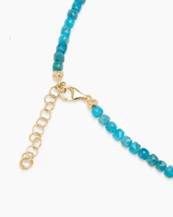 Sale Collier aus Neon Apatit Halsketten & Colliers