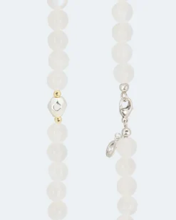 Collier aus Rainbow Mondstein & Hämatit Halsketten & Colliers