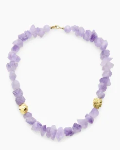Best Collier mit Amethyst und Pyrit Halsketten & Colliers