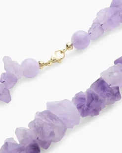 Best Collier mit Amethyst und Pyrit Halsketten & Colliers