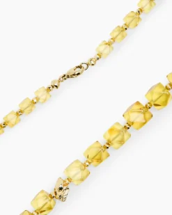 Best Collier mit Bernstein Halsketten & Colliers