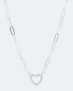 Online Collier mit Diamant-Anhänger 0,04 ct Halsketten & Colliers