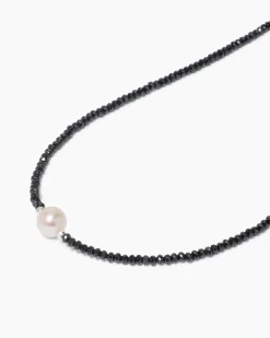 Discount Collier mit Edelsteinen & SWZ-Perle Halsketten & Colliers