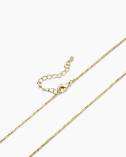 Collier mit Glasstein Halsketten & Colliers