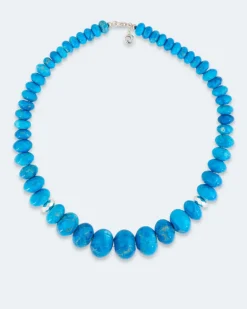 Collier mit Howlith und Hämatit Halsketten & Colliers