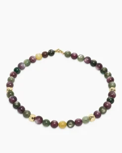 Best Collier mit Lepidolith und Hämatit Halsketten & Colliers