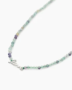 Outlet Collier mit love-Schriftzug Halsketten & Colliers