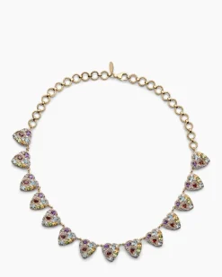 Best Collier mit Multi-Edelstein Halsketten & Colliers