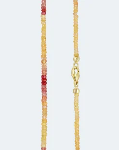 Best Collier mit Multi-Saphir Halsketten & Colliers