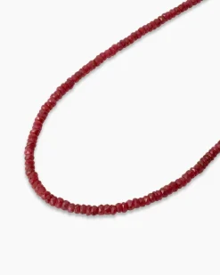 Collier mit Rubin Halsketten & Colliers