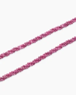 Clearance Collier mit Rubin oder Saphir Halsketten & Colliers