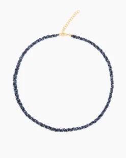 Clearance Collier mit Rubin oder Saphir Halsketten & Colliers