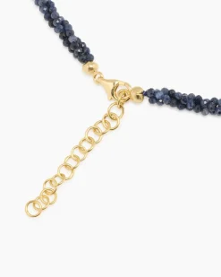 Clearance Collier mit Rubin oder Saphir Halsketten & Colliers