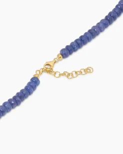 Online Collier mit Tansanit AAAA Halsketten & Colliers