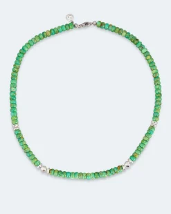 Outlet Collier mit Türkis und Hämatit Halsketten & Colliers