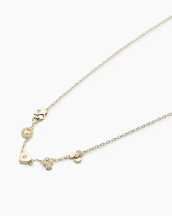 Collier mit Zirkonia Halsketten & Colliers