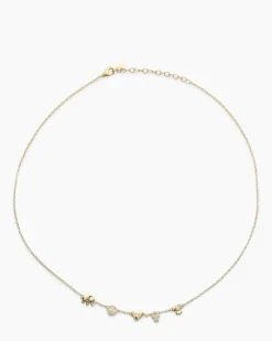 Collier mit Zirkonia Halsketten & Colliers