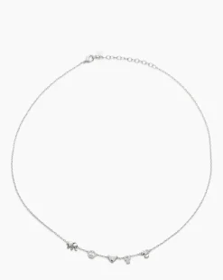 Collier mit Zirkonia Halsketten & Colliers