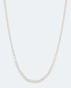 Outlet Collier mit Zirkonia Halsketten & Colliers