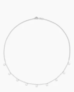 Clearance Collier mit Zirkonia Halsketten & Colliers