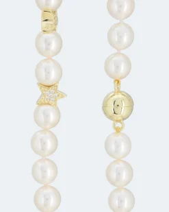 Online Collier MK-Perle 10 mm & Zirkonia Halsketten & Colliers