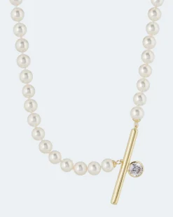 New Collier MK-Perlen 11mm Halsketten & Colliers