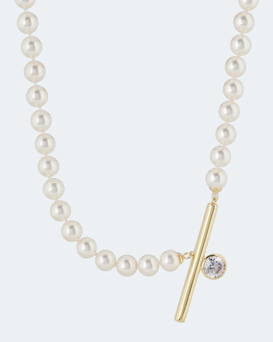 New Collier MK-Perlen 11mm Halsketten & Colliers