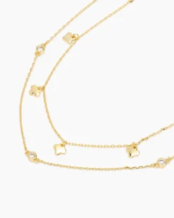 Collier-Set mit Zirkonia, 2tlg. Halsketten & Colliers