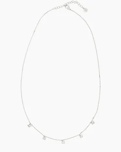 Collier-Set mit Zirkonia, 2tlg. Halsketten & Colliers