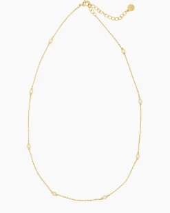 Collier-Set mit Zirkonia, 2tlg. Halsketten & Colliers